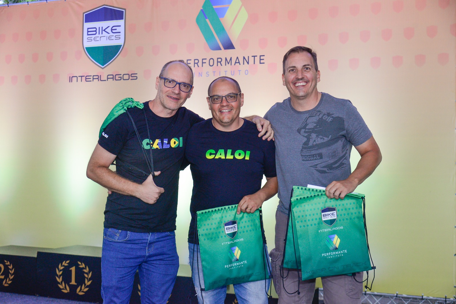 Participantes do Bike Series